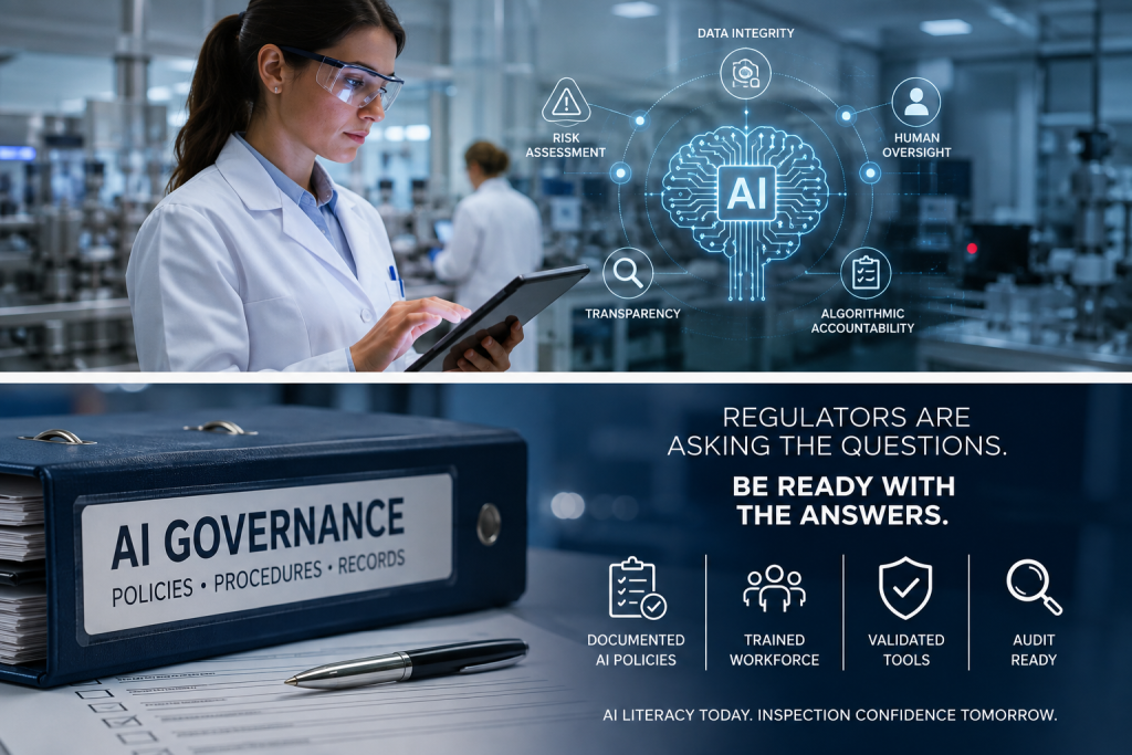 Audit for AI governance in high tech manufacturing environment